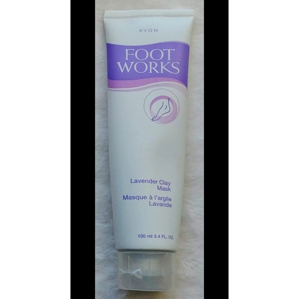 foot mask Moisturizer new Avon Foot Works clay treatment